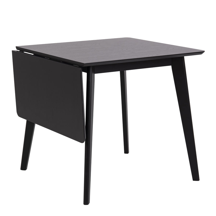 Roxby Extending Dining Table 120x80cm in Black