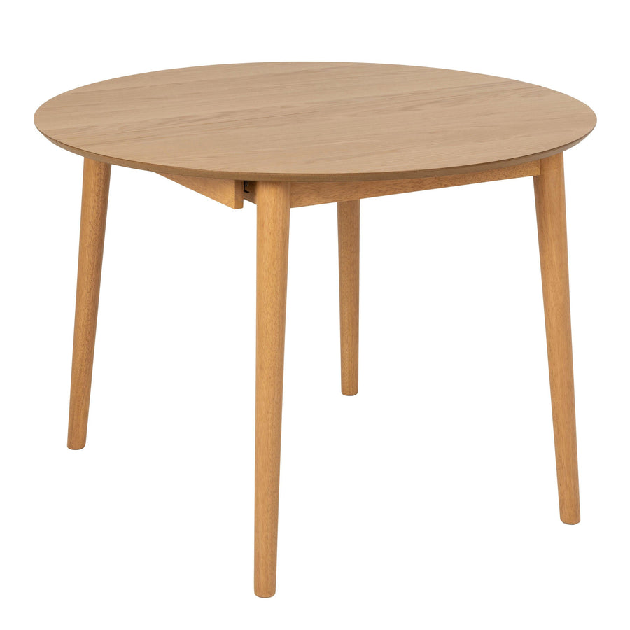 Montreux Round Extending Dining Table in Oak 154-115cm