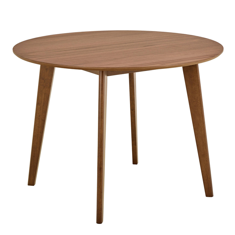 Roxby Round Dining Table in Walnut 120cm
