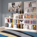 4 You Medium Wide Bookcase in Pearl White - image 4