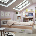 4KIDS 1 Drawer Bedside Cabinet with Lemon Handles - image 3