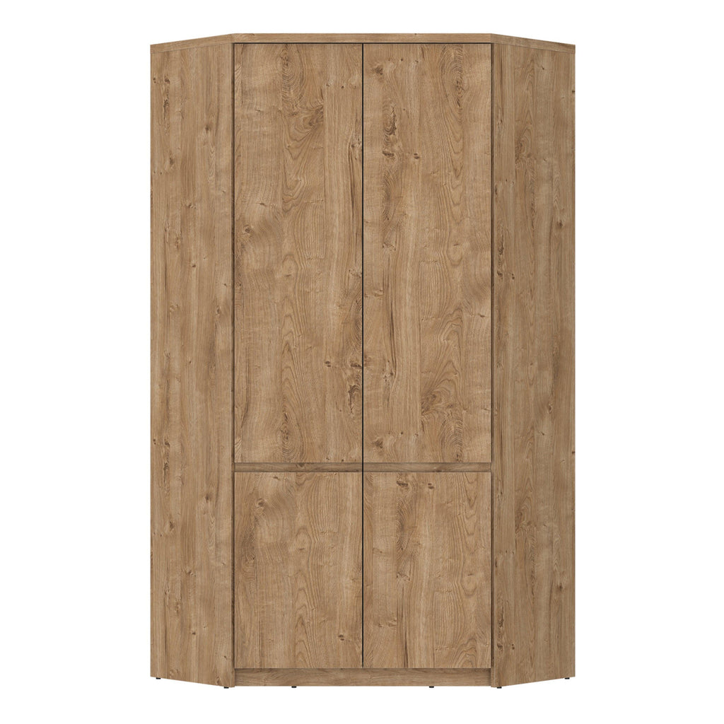 Fribo Corner Wardrobe 2 Door in Golden Ribbeck Oak - image 2