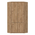Fribo Corner Wardrobe 2 Door in Golden Ribbeck Oak - image 2