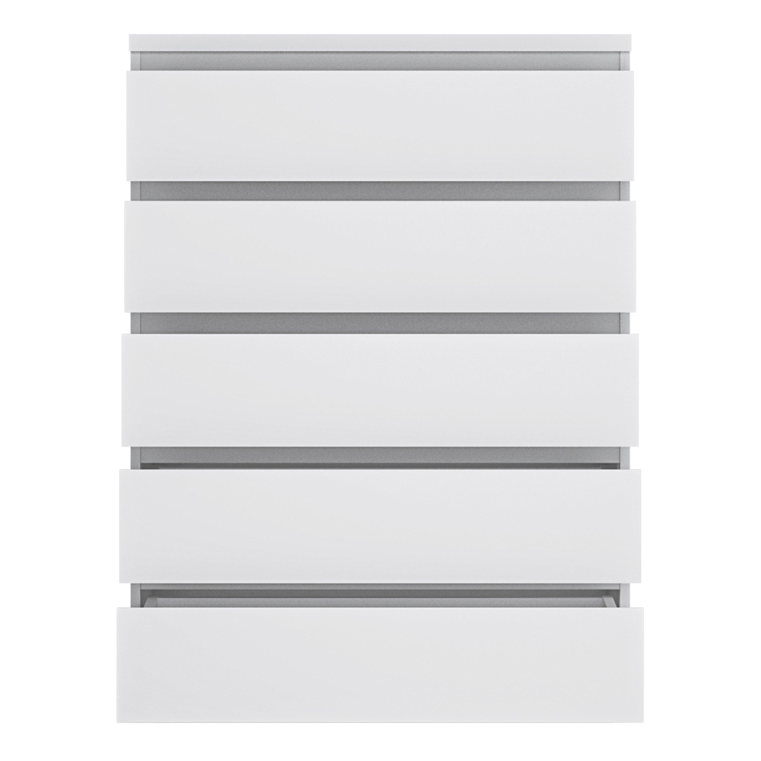 Fribo Chest of 5 Drawers in Alpine White - image 3