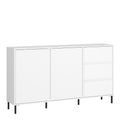 Avenale Sideboard 2 Door 3 Drawer in Alpine White High Gloss