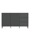 Avenale Sideboard 2 Door 3 Drawer in Anthracite - image 2