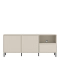 Avenale Wide TV Cabinet 2 Door 1 Drawer in Cashmere - image 2