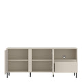 Avenale Wide TV Cabinet 2 Door 1 Drawer in Cashmere - image 3