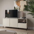 Avenale Wide TV Cabinet 2 Door 1 Drawer in Cashmere - image 4