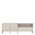 Avenale TV Cabinet 2 Door 1 Drawer in Cashmere - image 2