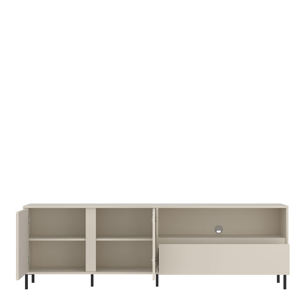 Avenale TV Cabinet 2 Door 1 Drawer in Cashmere - image 3