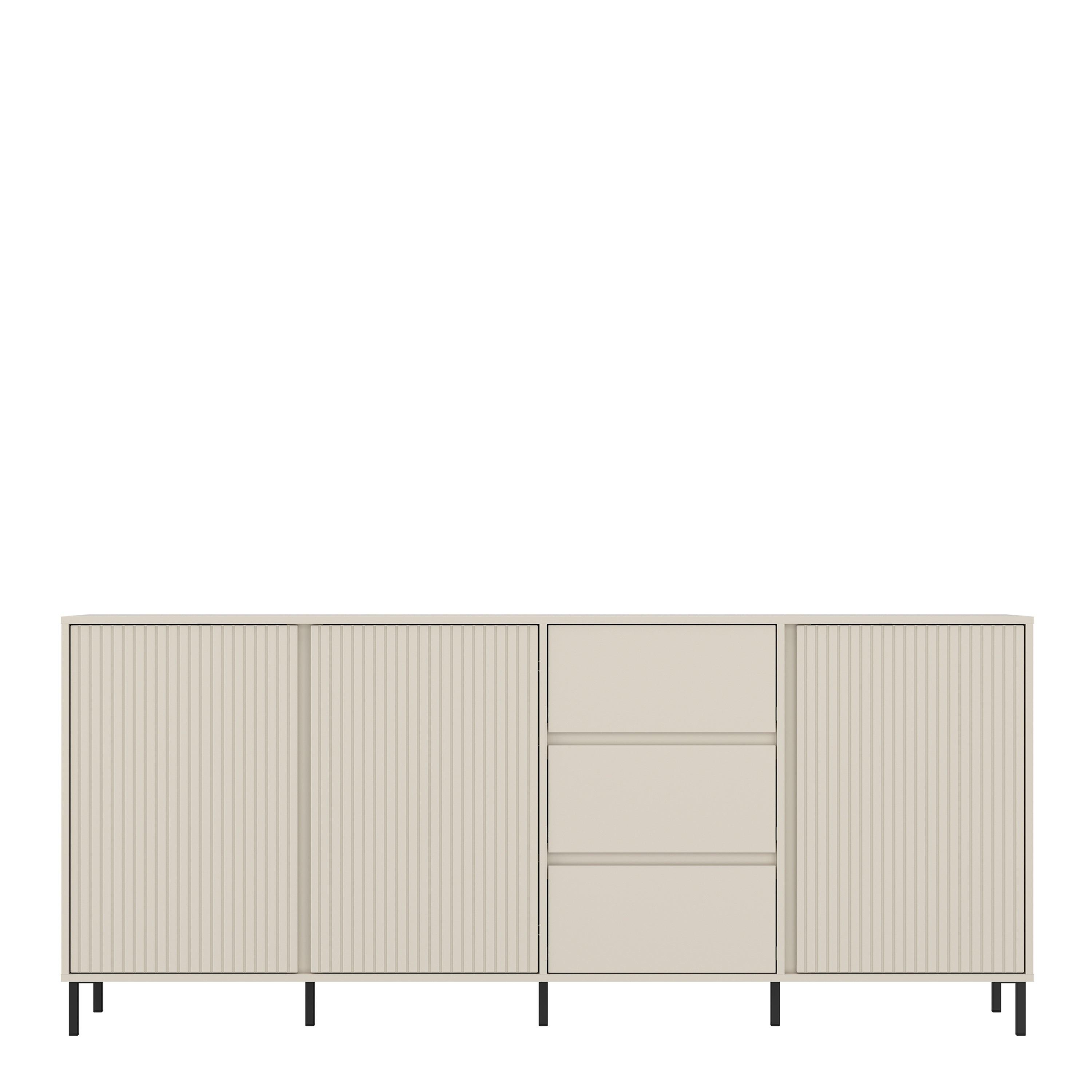 Avenale Sideboard 3 Door 3 Drawer in Cashmere - image 2