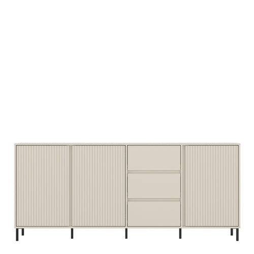 Avenale Sideboard 3 Door 3 Drawer in Cashmere - image 2