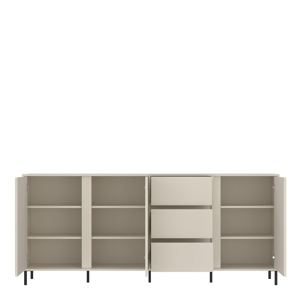 Avenale Sideboard 3 Door 3 Drawer in Cashmere - image 3