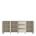 Avenale Sideboard 3 Door 3 Drawer in Cashmere - image 3