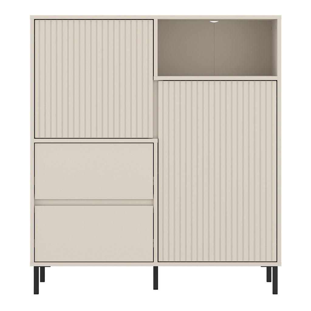 Avenale Sideboard 2 Door 2 Drawer in Cashmere - image 2
