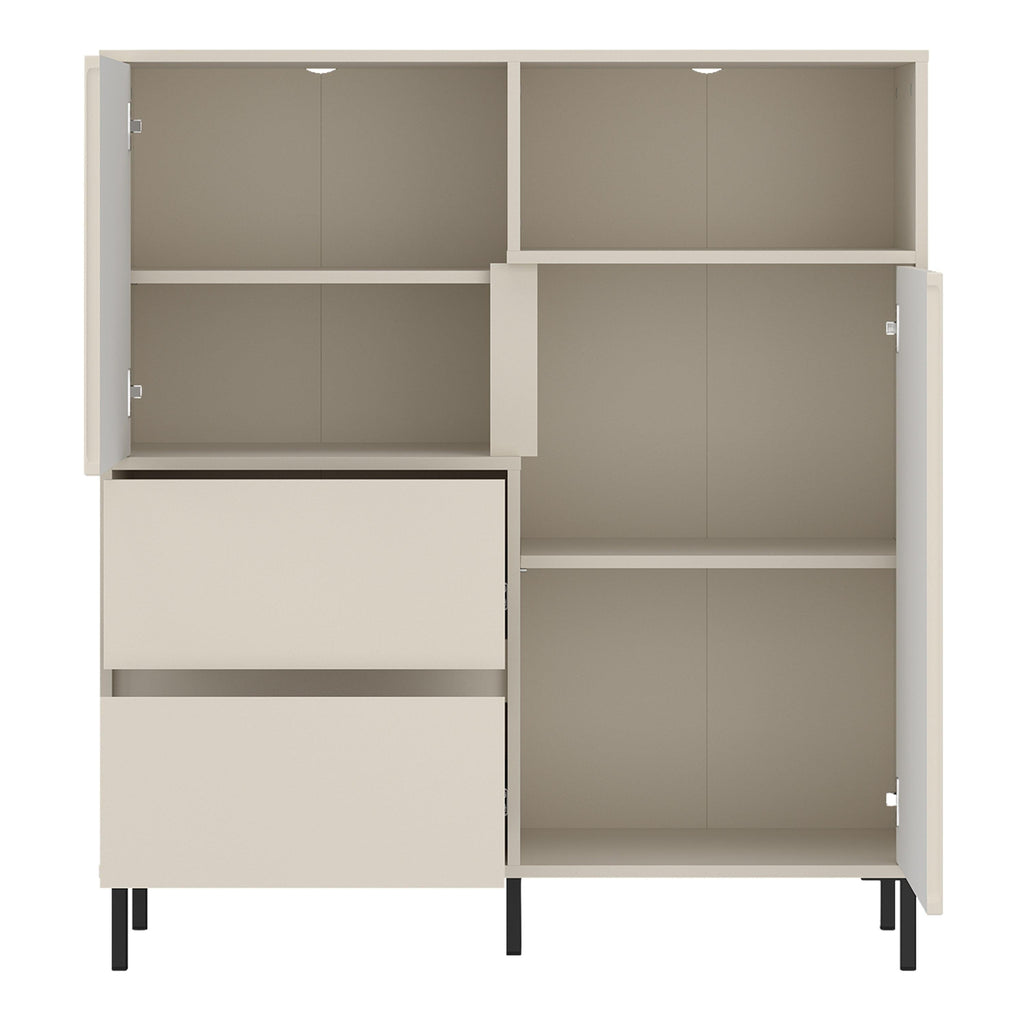 Avenale Sideboard 2 Door 2 Drawer in Cashmere - image 3
