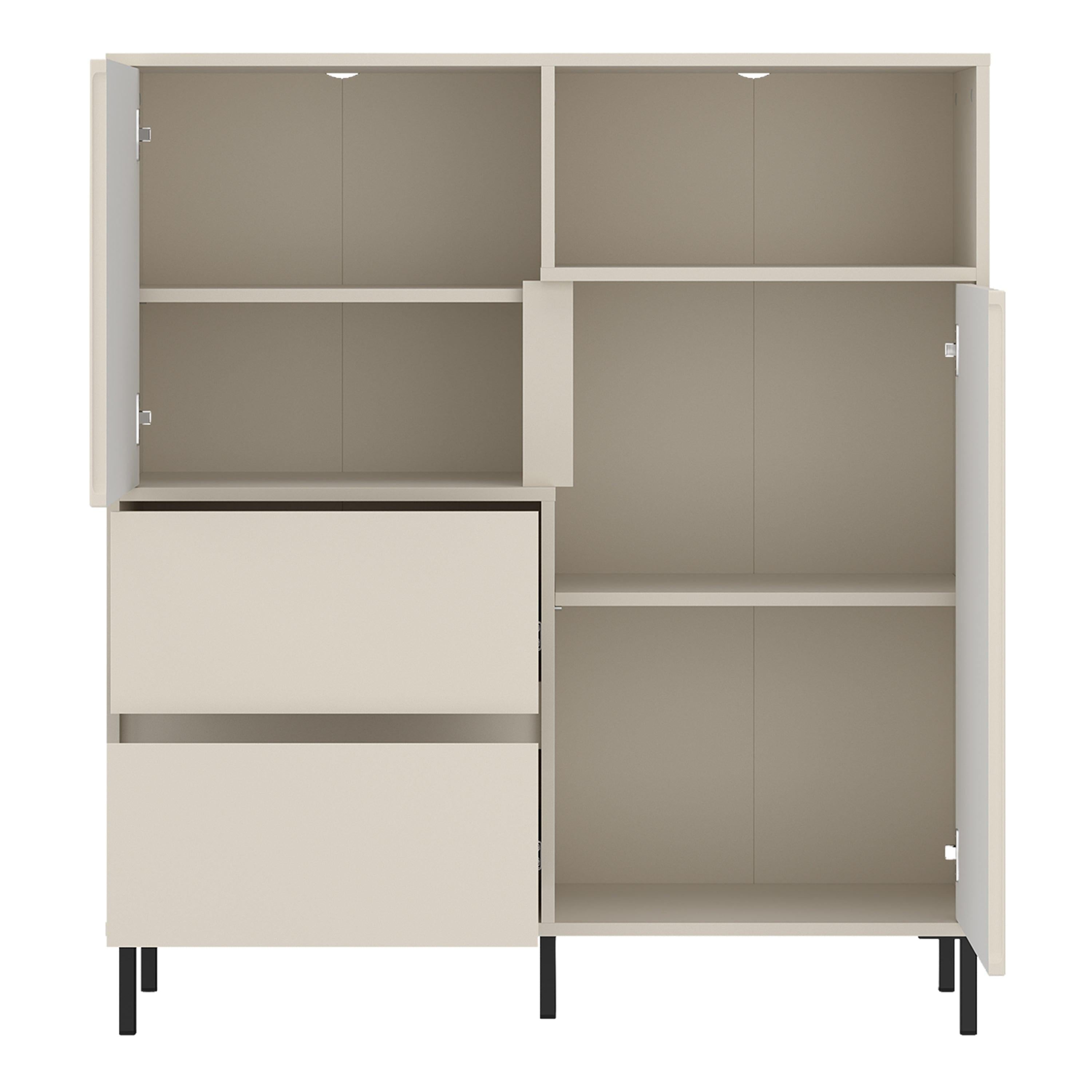 Avenale Sideboard 2 Door 2 Drawer in Cashmere - image 3