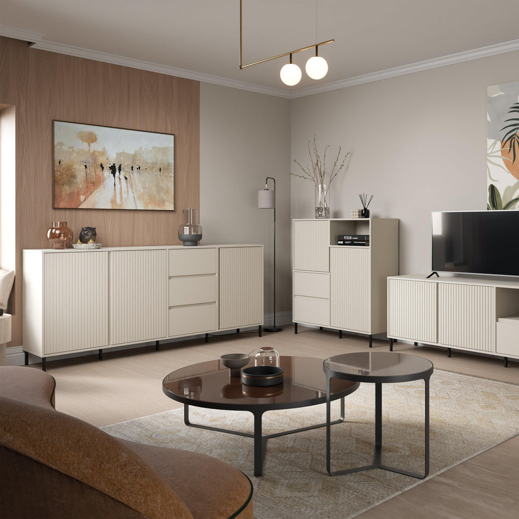 Avenale Sideboard 2 Door 2 Drawer in Cashmere - image 7