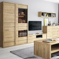 Shetland 2 Door 2 Drawer Narrow Cabinet - image 3