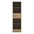 Shetland Tall Narrow 3 Drawer Bookcase - image 2