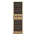 Shetland Tall Narrow 3 Drawer Bookcase - image 3