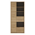Shetland Tall Wide 1 Door 4 Drawer Bookcase - image 2