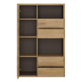 Shetland 1 Door 4 Drawer Display Cabinet - image 3