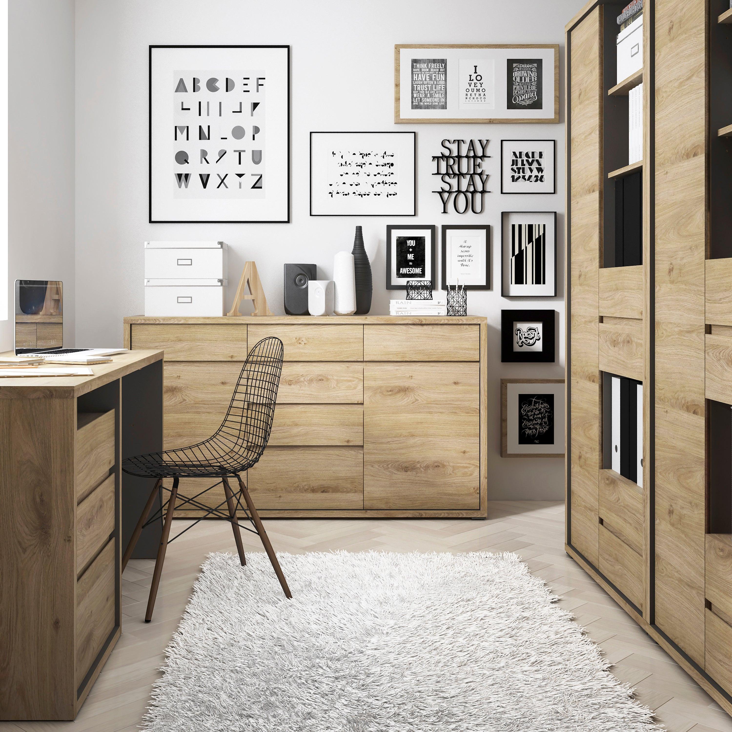 Shetland 2 Door 6 Drawer Chest - image 4