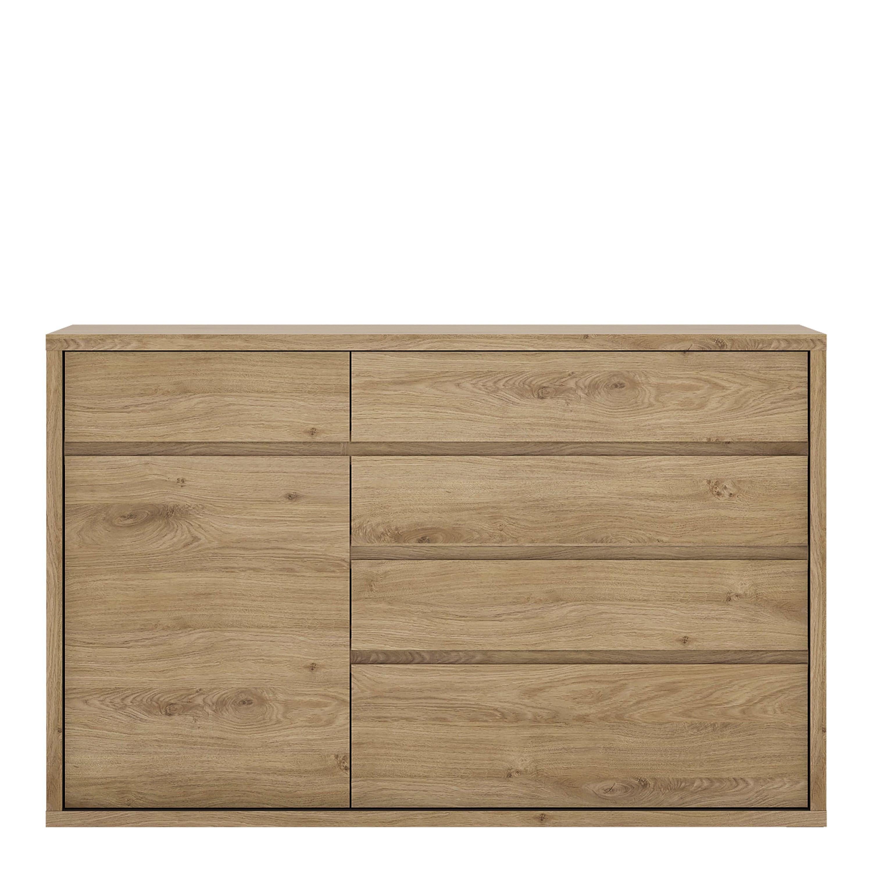 Shetland 1 Door 5 Drawer Cupboard - image 2