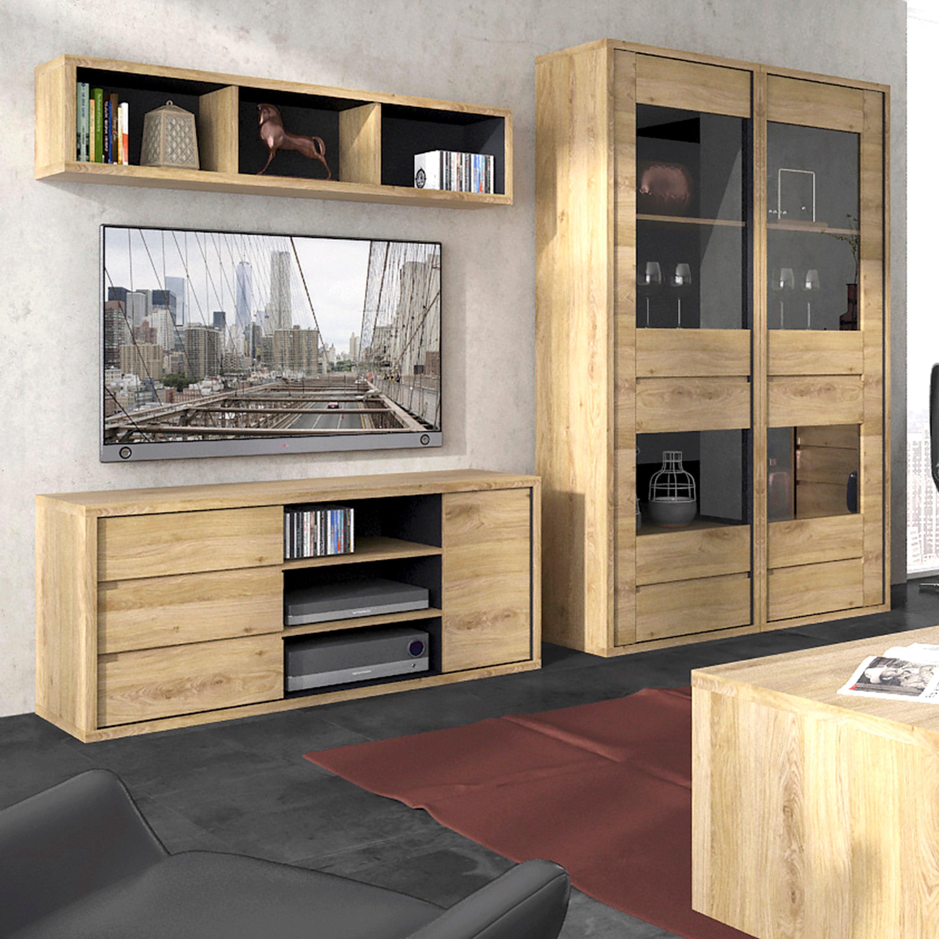 Shetland 1 Door 3 Drawer TV Cabinet - image 4