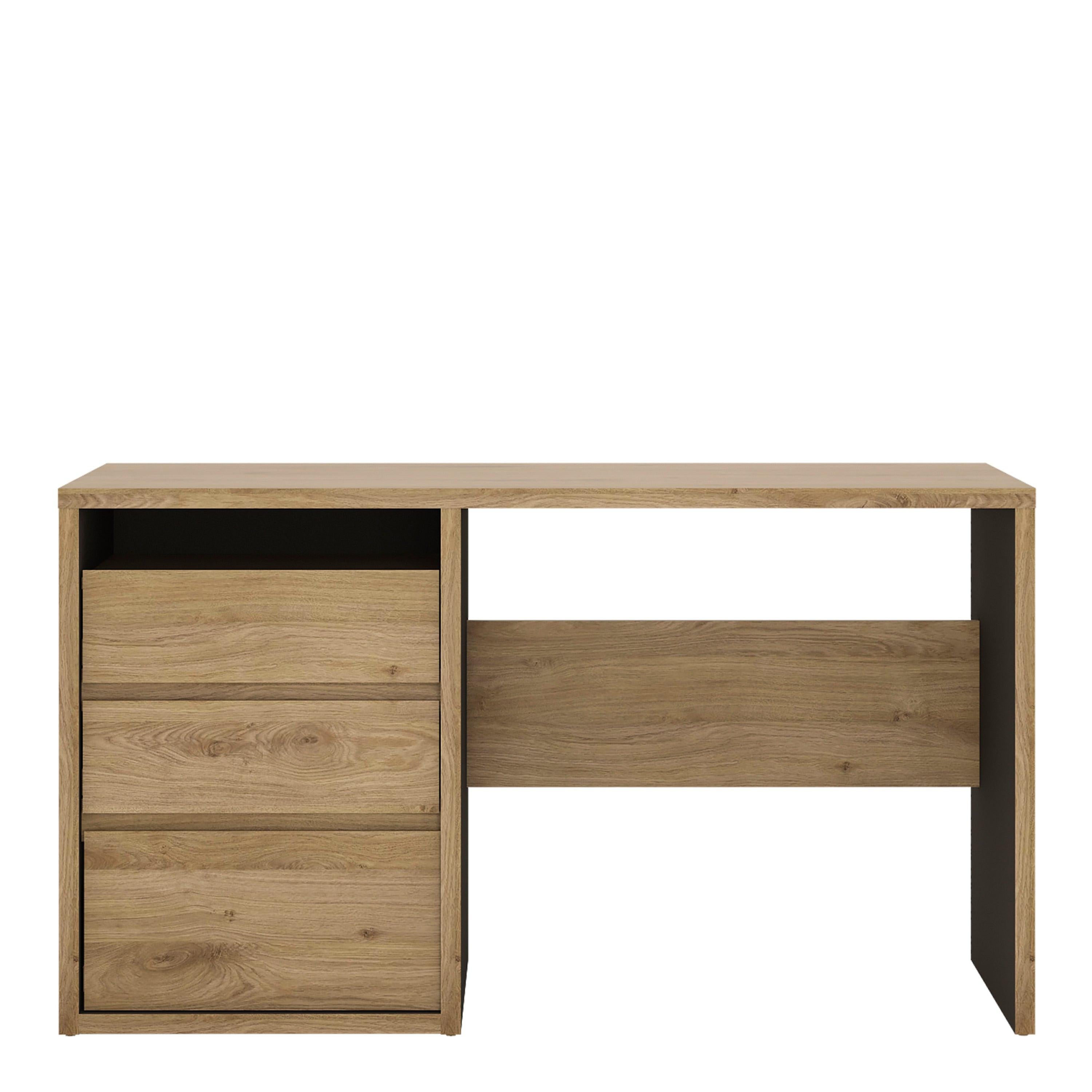Shetland 3 Drawer Desk - image 2