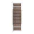 Toronto Tall Narrow Glazed Display Cabinet with Internal Shelves (inc. Plexi Lighting) - image 3