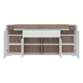 Toronto Wide 4 Door 2 Drawer Sideboard (inc. Plexi Lighting) - image 3