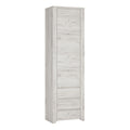 Angel Tall Narrow One Door 3 Drawer Narrow Cupboard