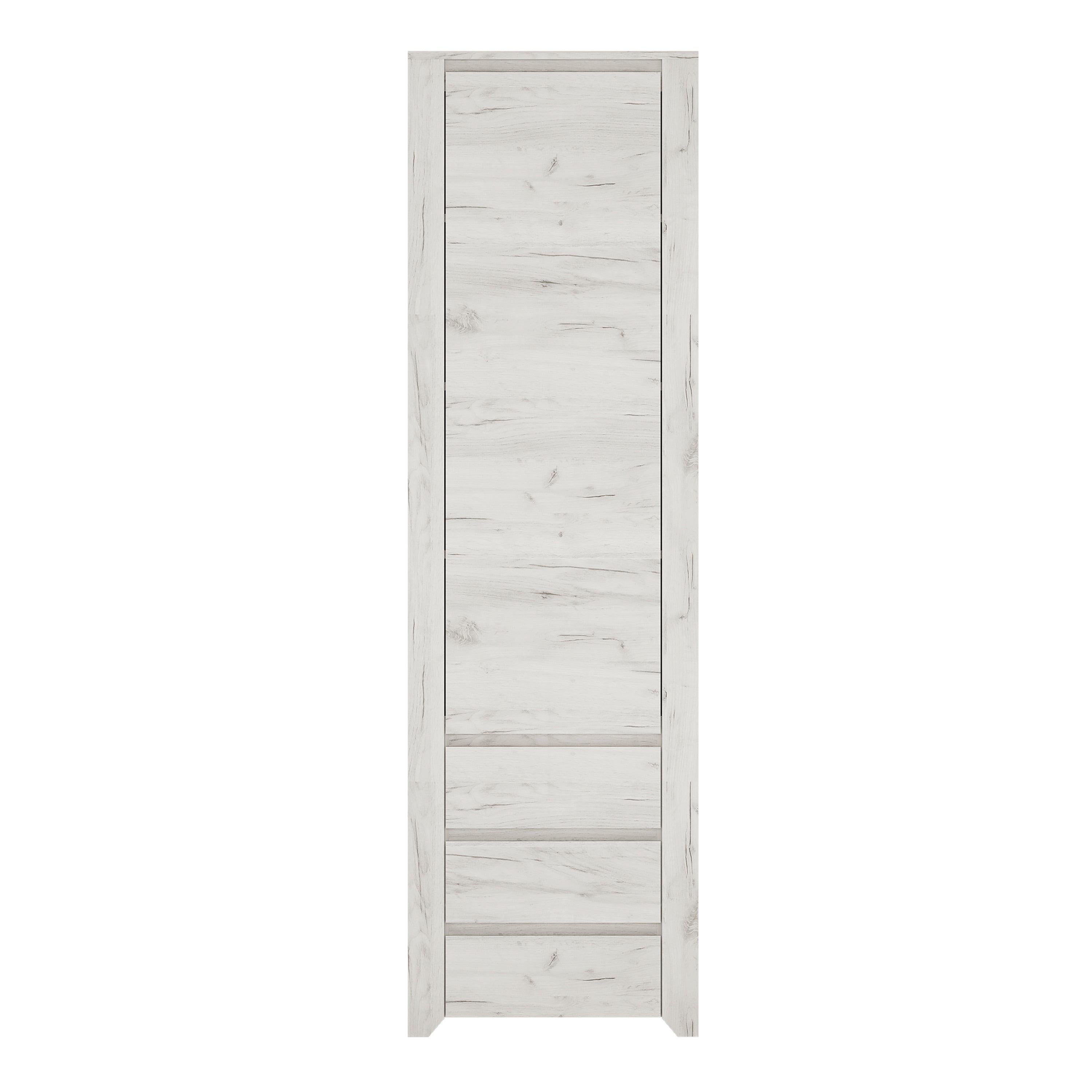 Angel Tall Narrow One Door 3 Drawer Narrow Cupboard - image 2