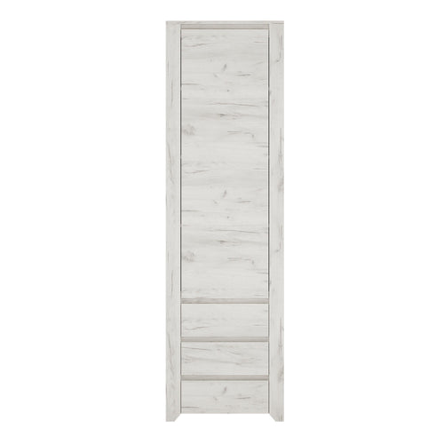 Angel Tall Narrow One Door 3 Drawer Narrow Cupboard - image 2