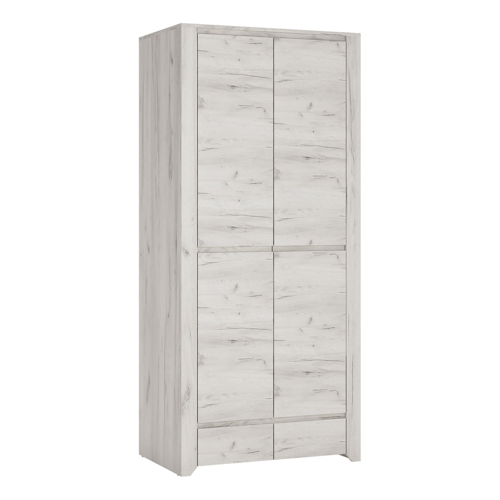 Angel Package - 1 Drawer Bedside Cabinet + 2+3 Chest of Drawers + 2 Door 2 Drawer Fitted Wardrobe - image 8