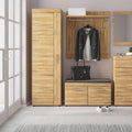 Cortina Tall Cupboard (LH) in Grandson Oak - image 4