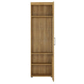 Cortina Tall Glazed Display Cabinet (RH) in Grandson Oak - image 2