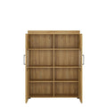 Cortina Low Wide 2 Door Display Cabinet in Grandson Oak - image 2