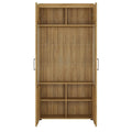 Cortina Tall Wide 2 Door glazed Display Cabinet in Grandson Oak - image 2
