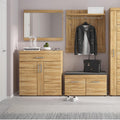 Cortina 2 Door Shoe Cabinet in Grandson Oak - image 3