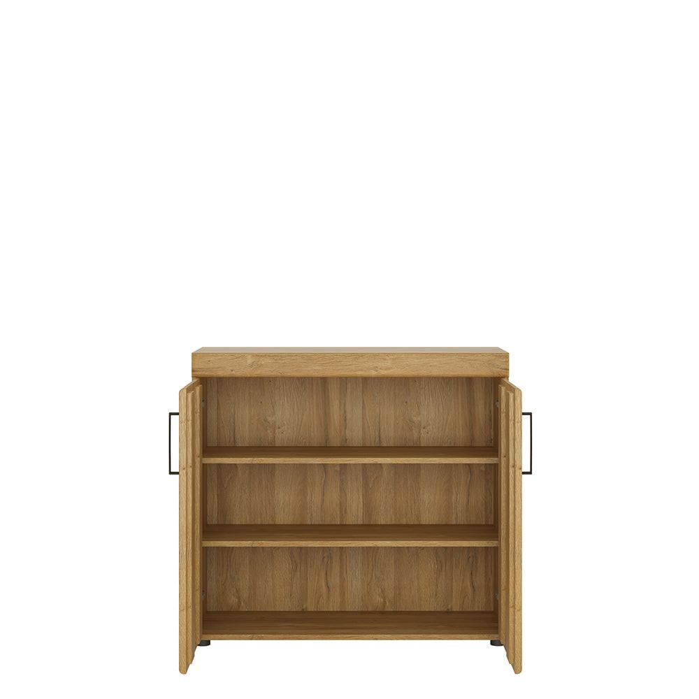 Cortina 2 Door Cabinet in Grandson Oak - image 2