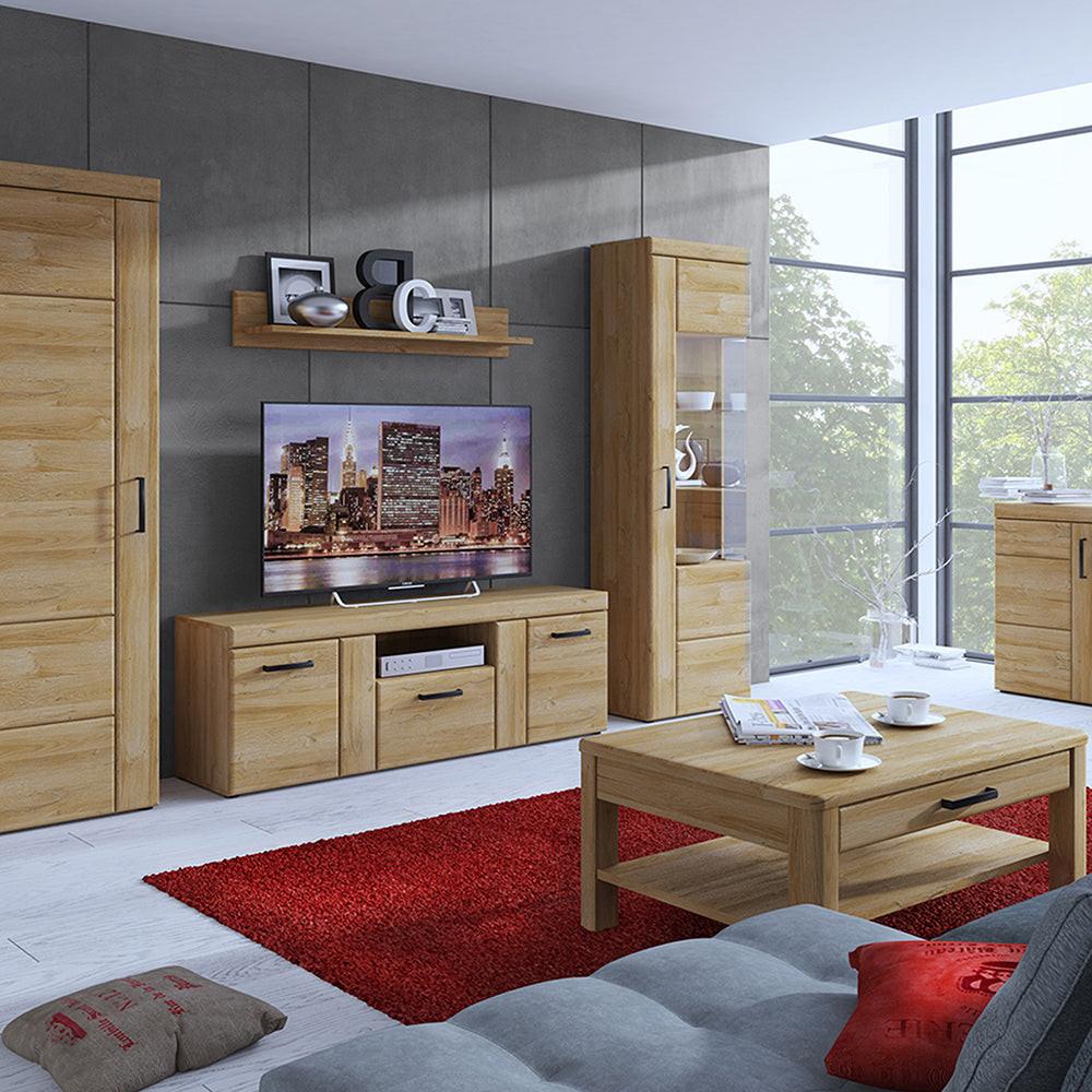 Cortina 2 Door Cabinet in Grandson Oak - image 3