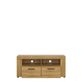 Cortina 2 Drawer TV Cabinet in Grandson Oak - image 2