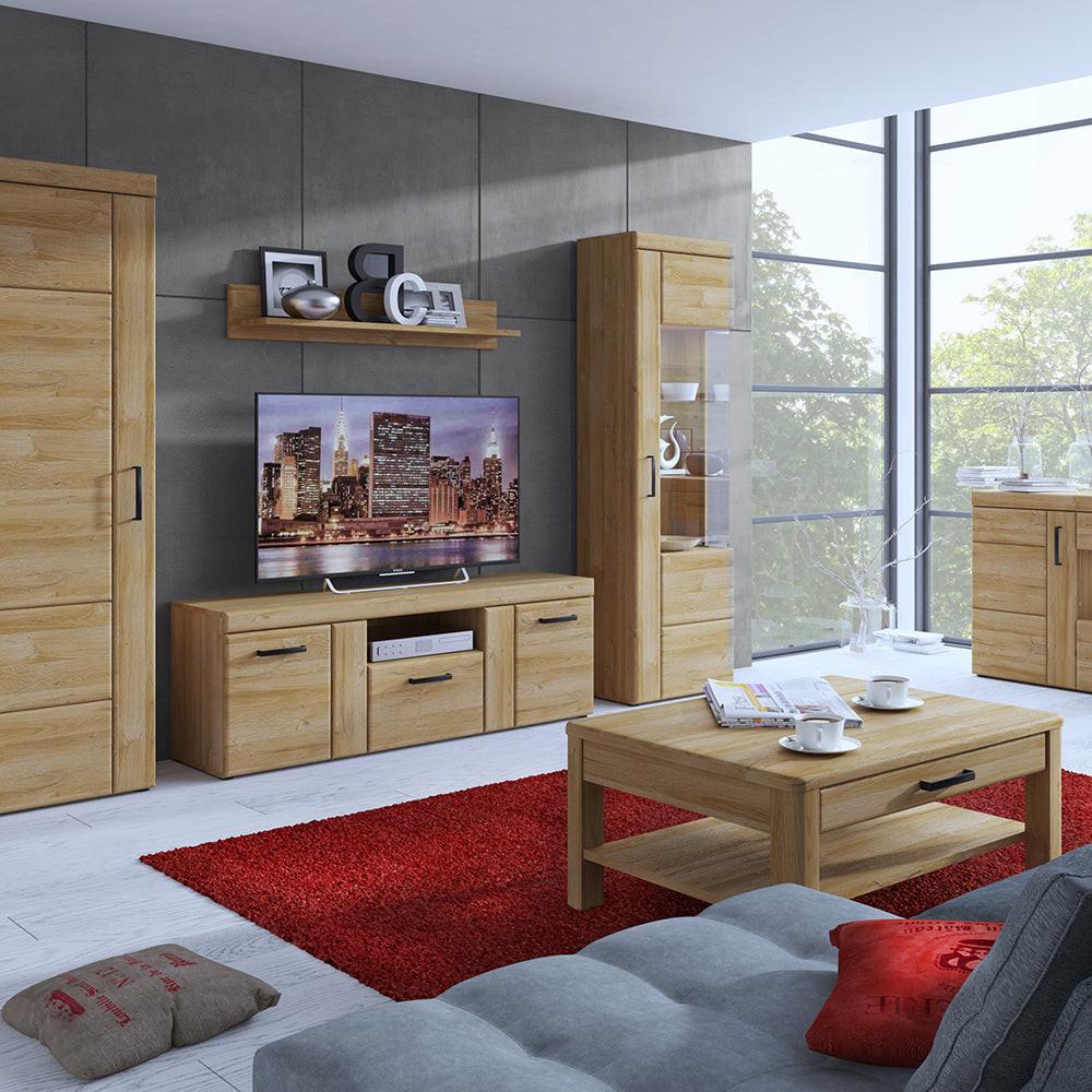 Cortina Wall Shelf 117cm in Grandson Oak - image 3