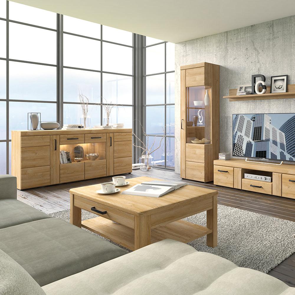 Cortina Wall Shelf 117cm in Grandson Oak - image 4