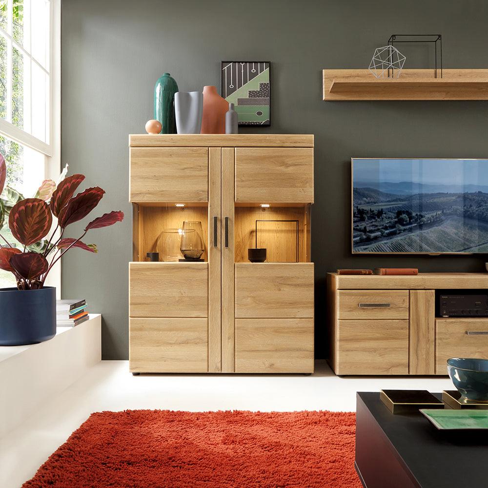 Cortina Wall Shelf 117cm in Grandson Oak - image 5