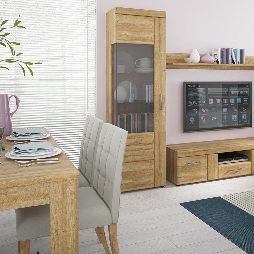 Cortina Extending Dining Table 160-200cm in Grandson Oak - image 4
